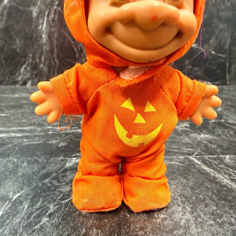 RUSS Troll Doll with Pumpkin Costume - Picture 6 of 15